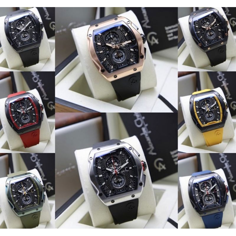 Jam Tangan Pria Paling Keren Alexandre Christie AC 6608/6608 Gratis ongkir Garansi Resmi