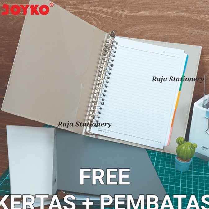 

Hadir Terkini Joyko Binder Note A5 Buku Binder A5 Kertas Buku Tulis Catatan Notebook Kuliah Sekolah