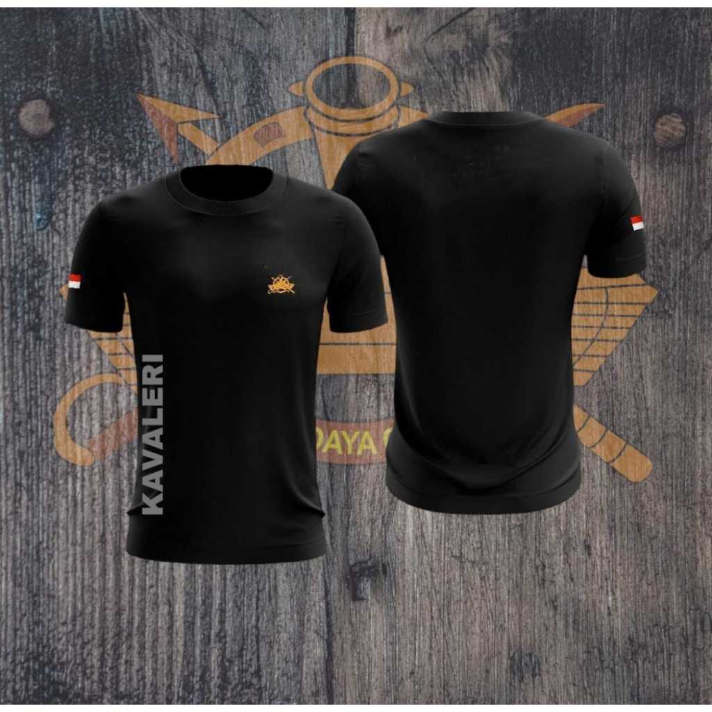 KAOS POLOS MOTIF KAVALERI/ BAHAN DRIFIT/ JERSEY OLAHRAGA NEW KAVALERI 2024