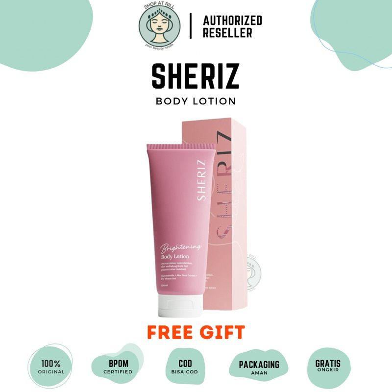 [READY] SHERIZ BRIGHTENING BODY LOTION / Sheriz Body Lotion / White Body Booster Sheriz