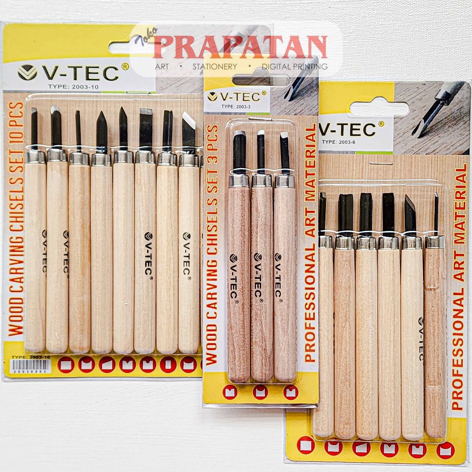 

Kejutan Terkini VTEC Wood Carving Tool Set Pisau Ukir