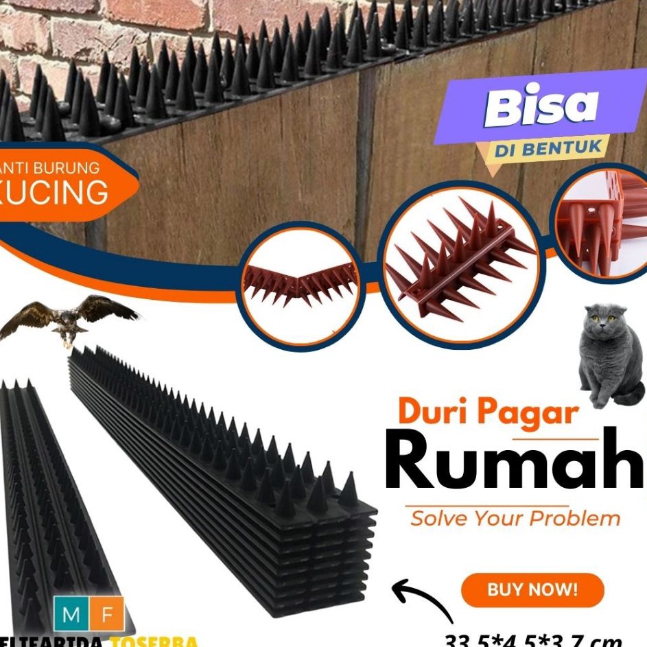 Bc Duri Pengusir Anti Kucing Anjing Untuk Pagar Dinding Pintu Jok Motor