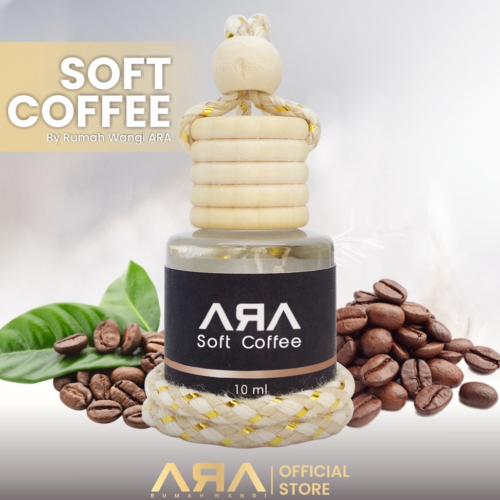 Rumah Wangi ARA  Parfum Pewangi Mobil Kopi SOFT COFFEE Pengharum Ruangan ART U7R6