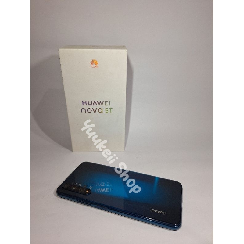 [LAKU DI TOKO HIJAU ] Huawei Nova 5T Crush Green 8/128GB (HP SECOND)