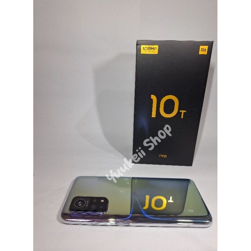 [LAKU DI TOKO HIJAU] Mi 10T Pro Aurora Blue 8/256GB (HP SECOND)
