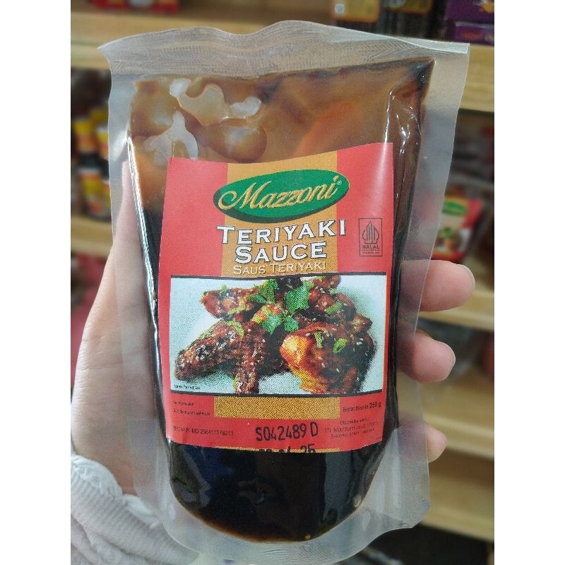 

mazzoni teriyakk sauce 250gr