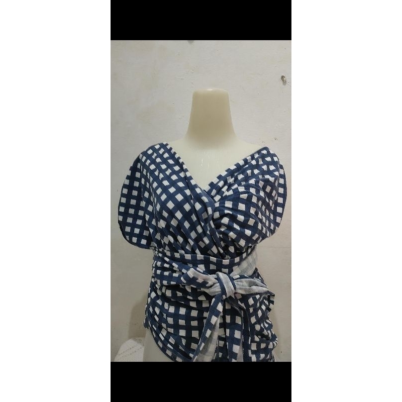 konny baby wrap elastic blue
