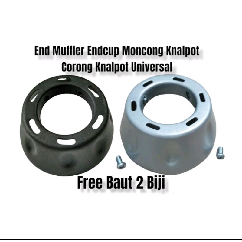 End Muffler Corong Knalpot Tsukigi End Cup Moncong Knalpot Copy CMS ZRC 54N Vario Mio Scoopy mio m3 