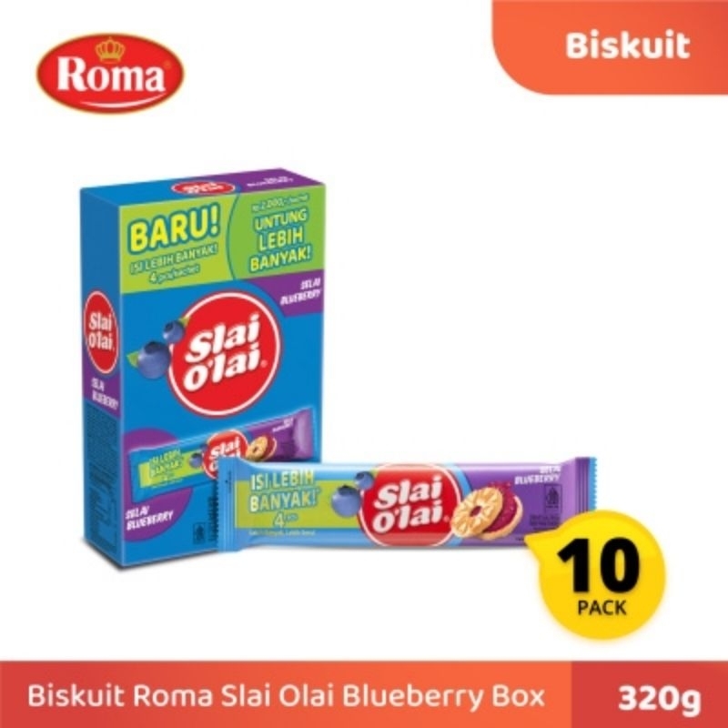 

Roma Slai Olai Blueberry Box 10 Sachet 320gr