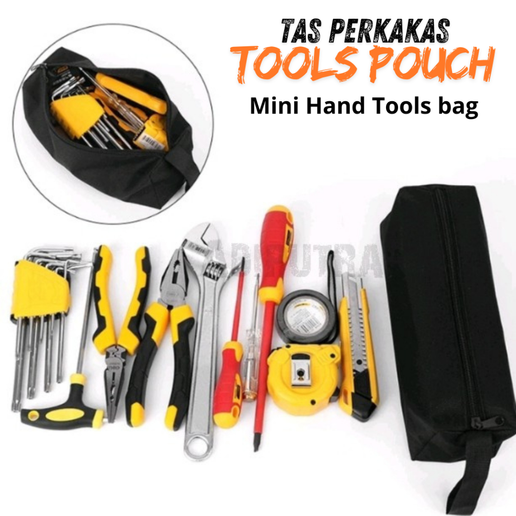 Tas Perkakas Kecil Tools Bag Pouch Mini Untuk obeng Multifungsi Hand tools pouch bag