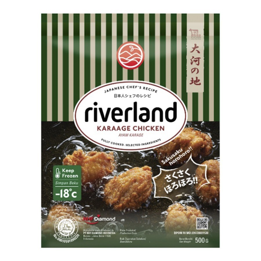 

Riverland Karaage Chicken / Chicken Karage / Ayam Karage 500gr