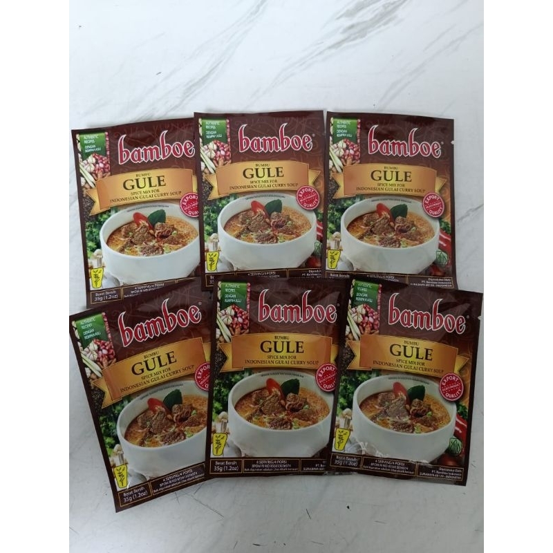 

BAMBOE BUMBU GULE INSTAN KEMASAN 35GR