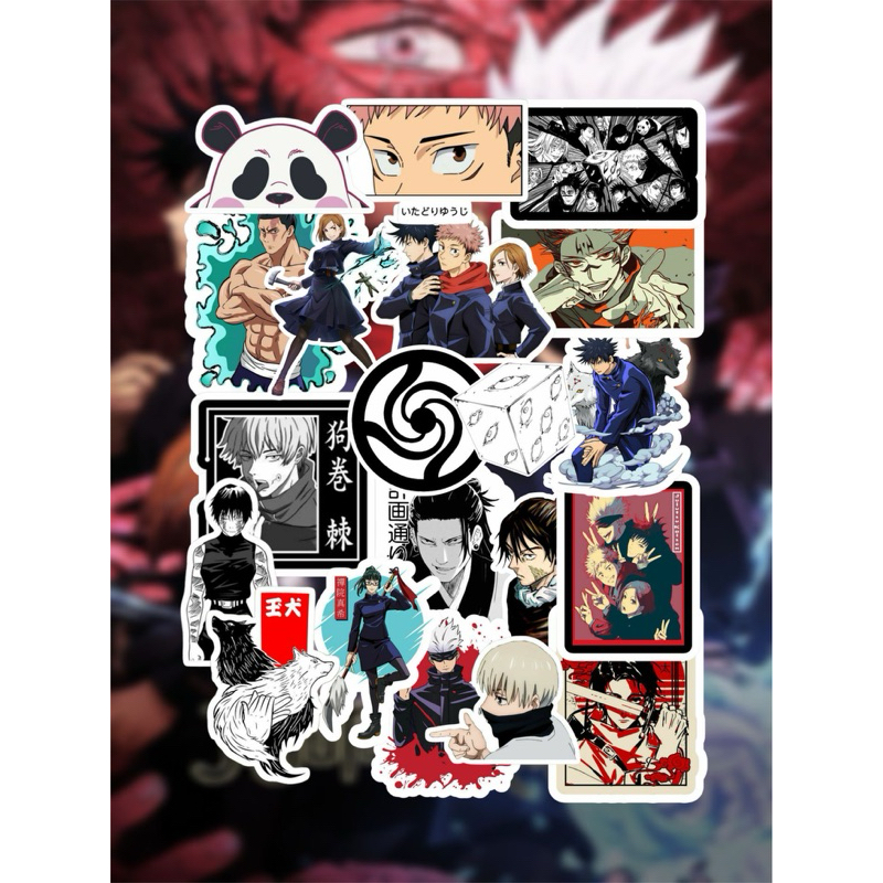 

Stiker JUJUTSU KAISEN Edition | Stiker Laptop | Stiker Helm | Stiker Tumblr | Stiker Vinyl Doff