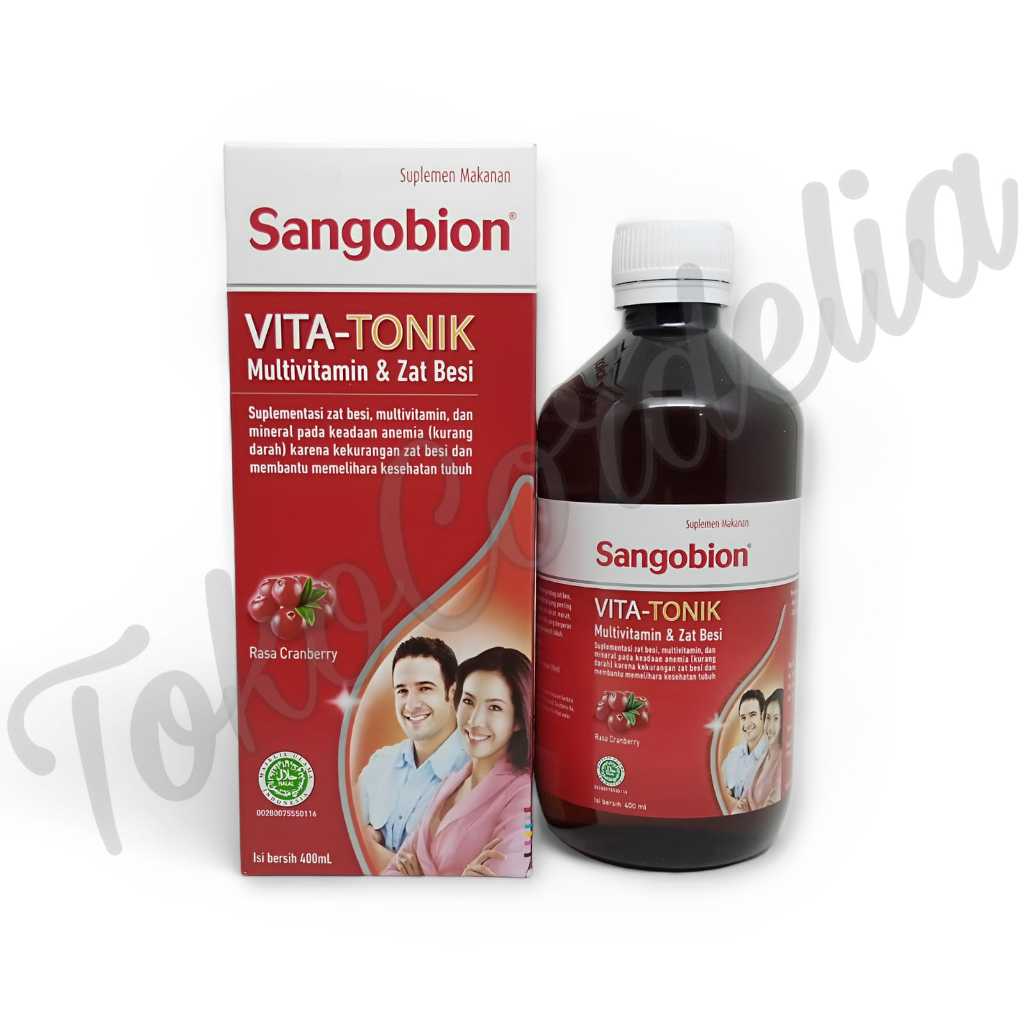 Sangobion Vita Tonik Sirup 400 ml
