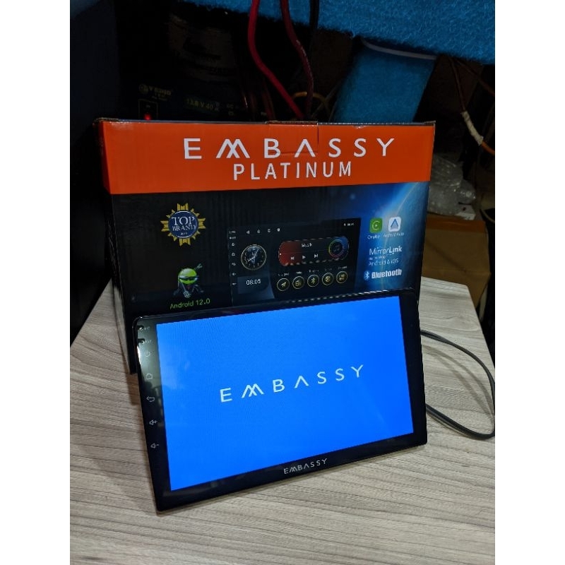 head unit android merek embassy 9&10 inch