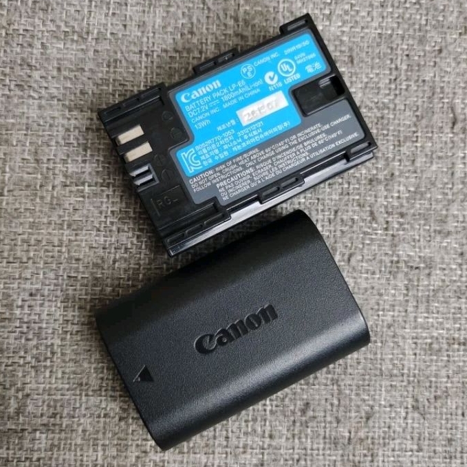 Battery Canon LP-E6 Original Baterai Kamera Eos 5D 6D 7D 60D 70D 80D