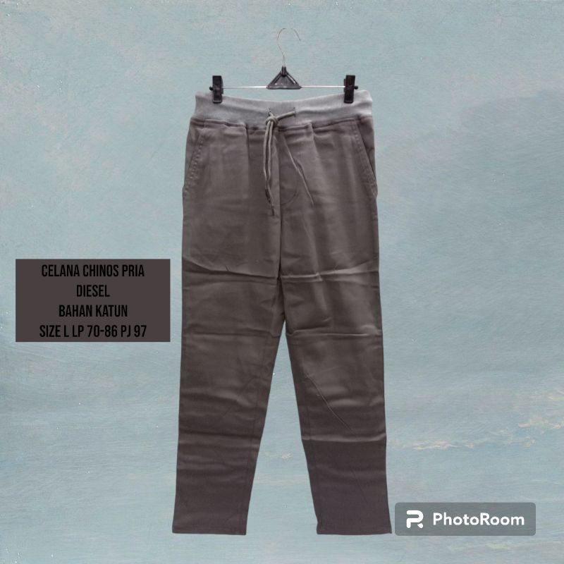 Celana Chinos pria dewasa branded Matahari
