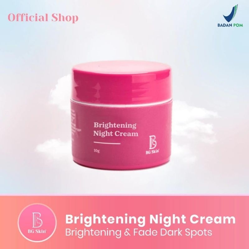BG SKIN BRIGHTENING NIGHT CREAM