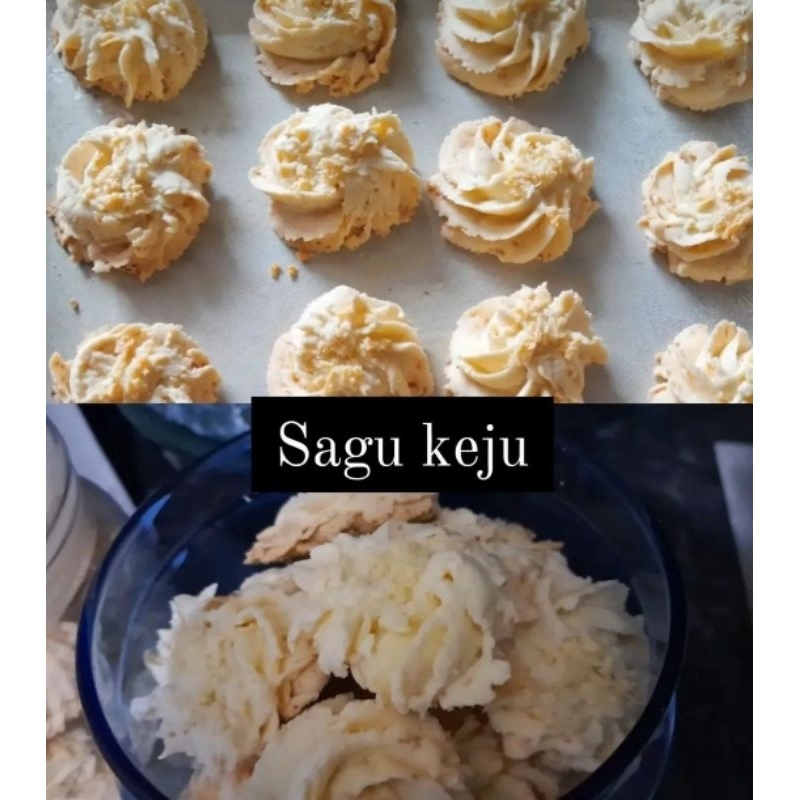 

kue sagu keju dengan keju berlimpah