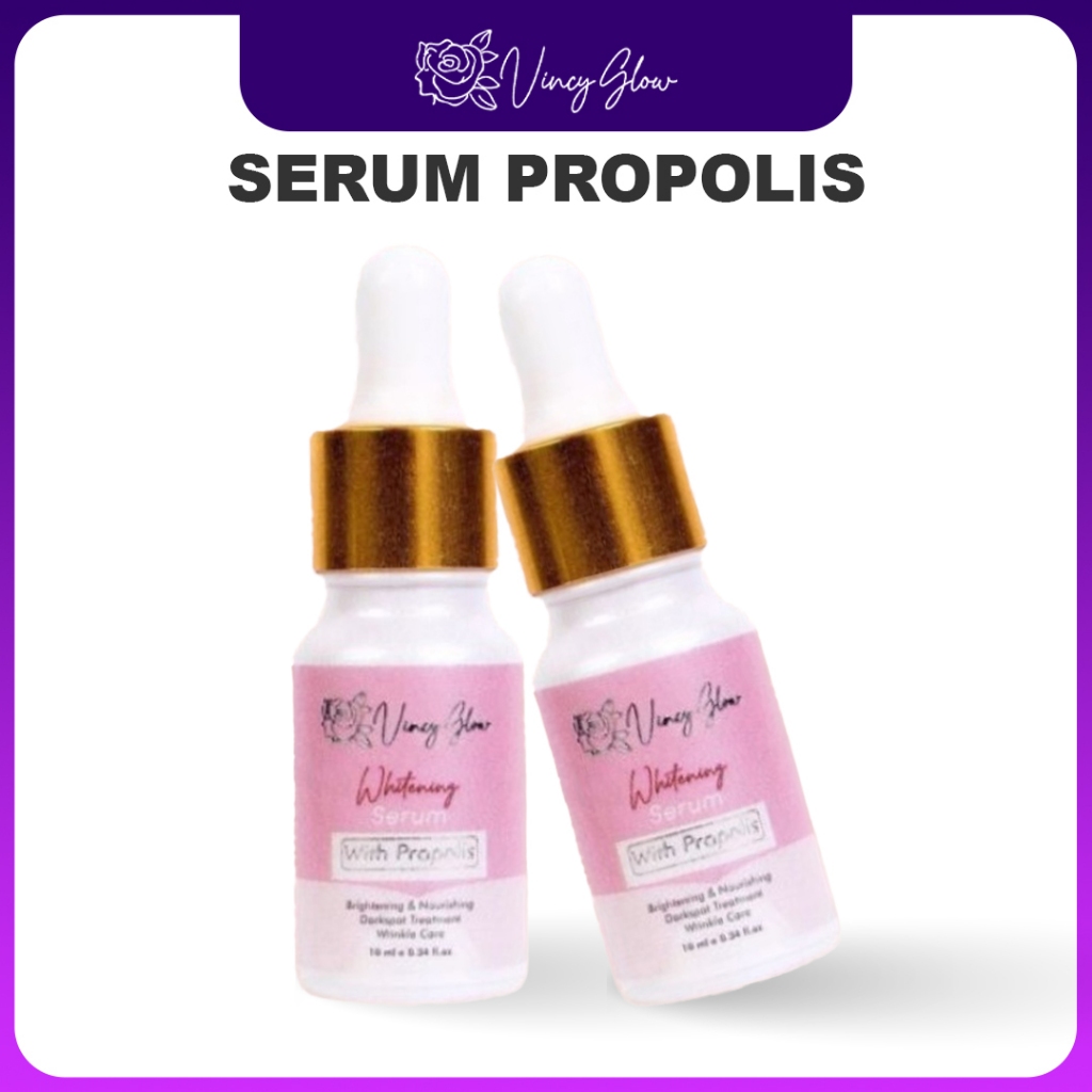 Serum Vincy Glow Serum Propolis whitening