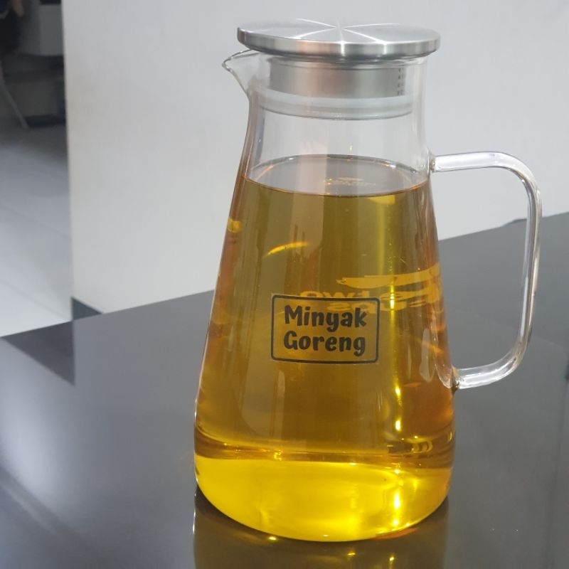 Botol Tempat Minyak Goreng 2 Liter Kaca