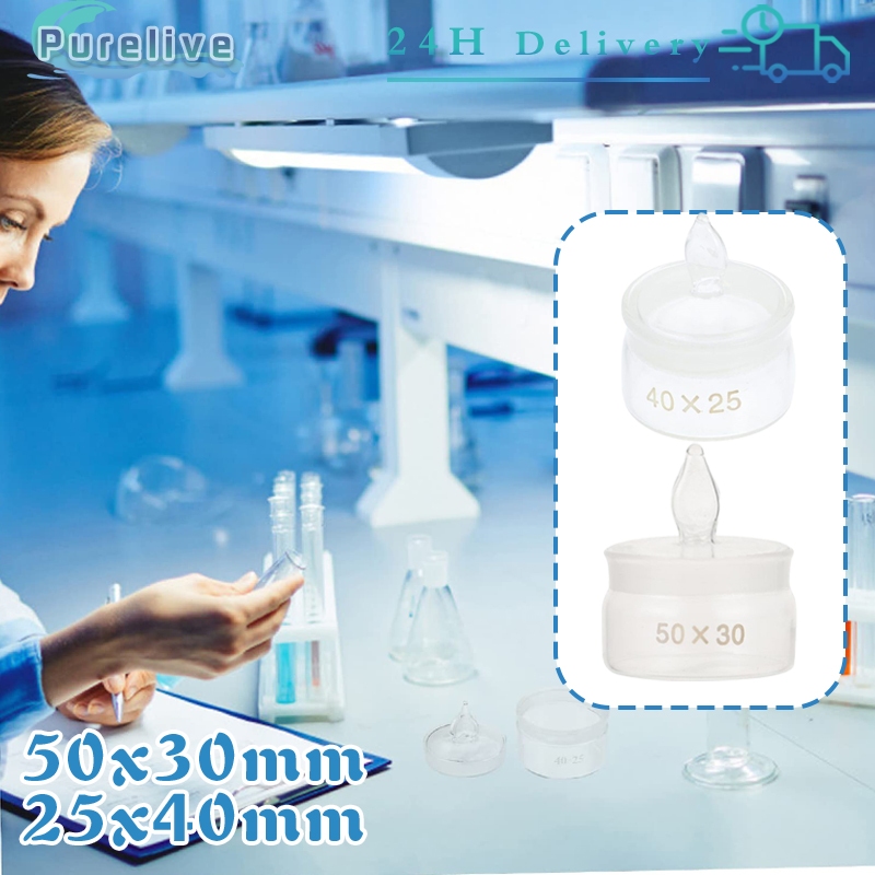 Botol Timbang Weighing Botle Botol Timbang 25x40/30x50 Pyrex Alat Menimbang Massa Padatan