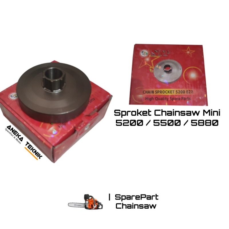 Sproket Asli Chainsaw Senso Sinso Mini Kecil STP