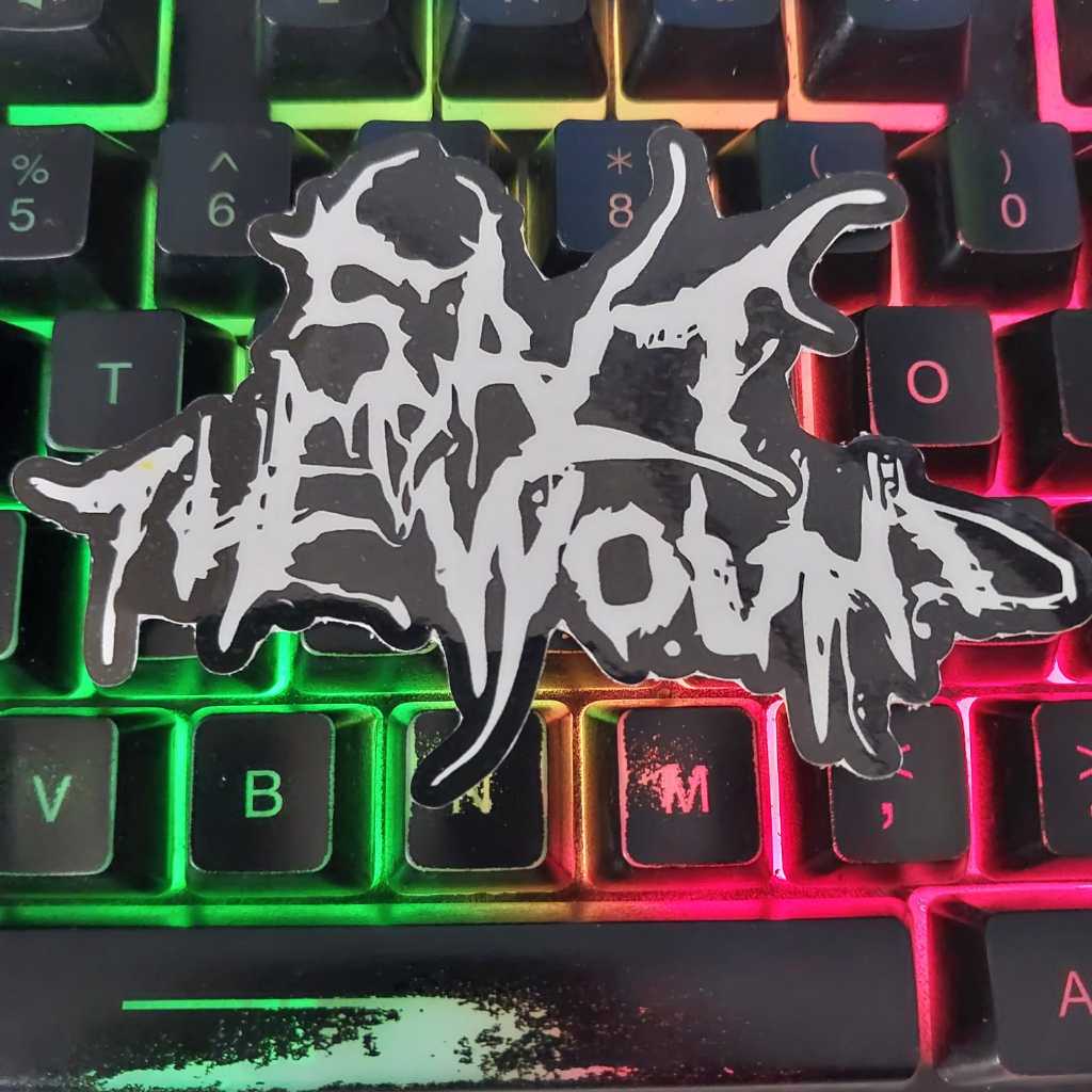 

Stiker SALT THE WOUND - Sticker Logo Band Deathcore