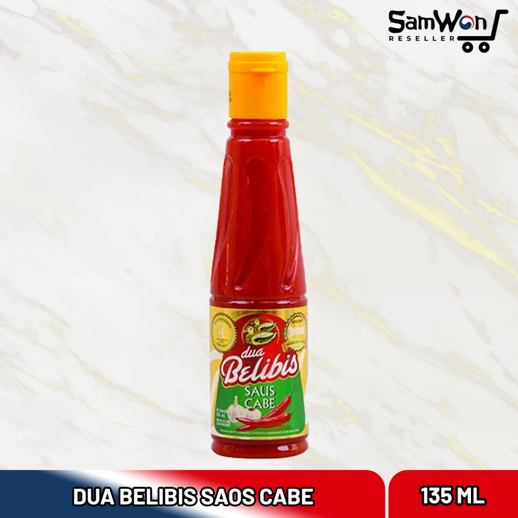 

Dua Belibis Saus CABE 135ml - Chili Sauce Saos Cabai kemasan botol 135 ML