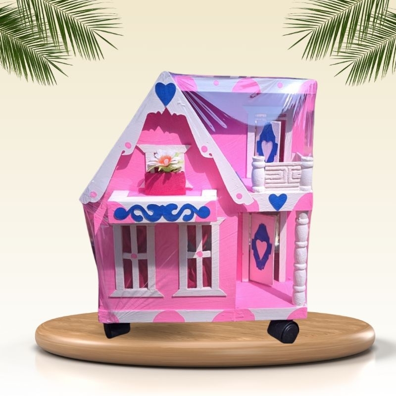 rumah barbie kayu rumah boneka barbie