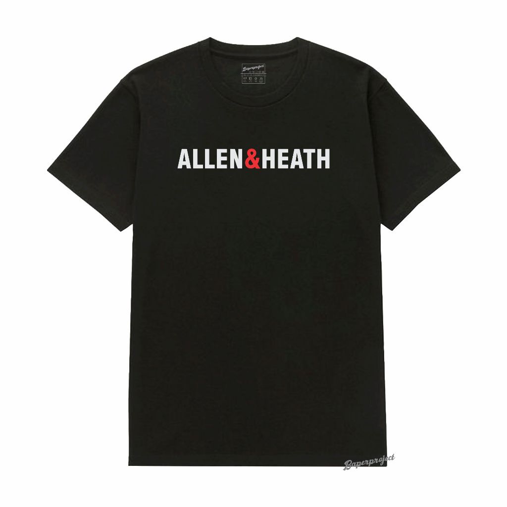 Kaos Audio Logo Allen  & Heath cotton combed 20s