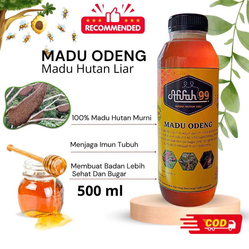 

Madu Asli - Madu Odeng (500 ml) Madu Afifah 99 - Madu Hutan Asli Murni