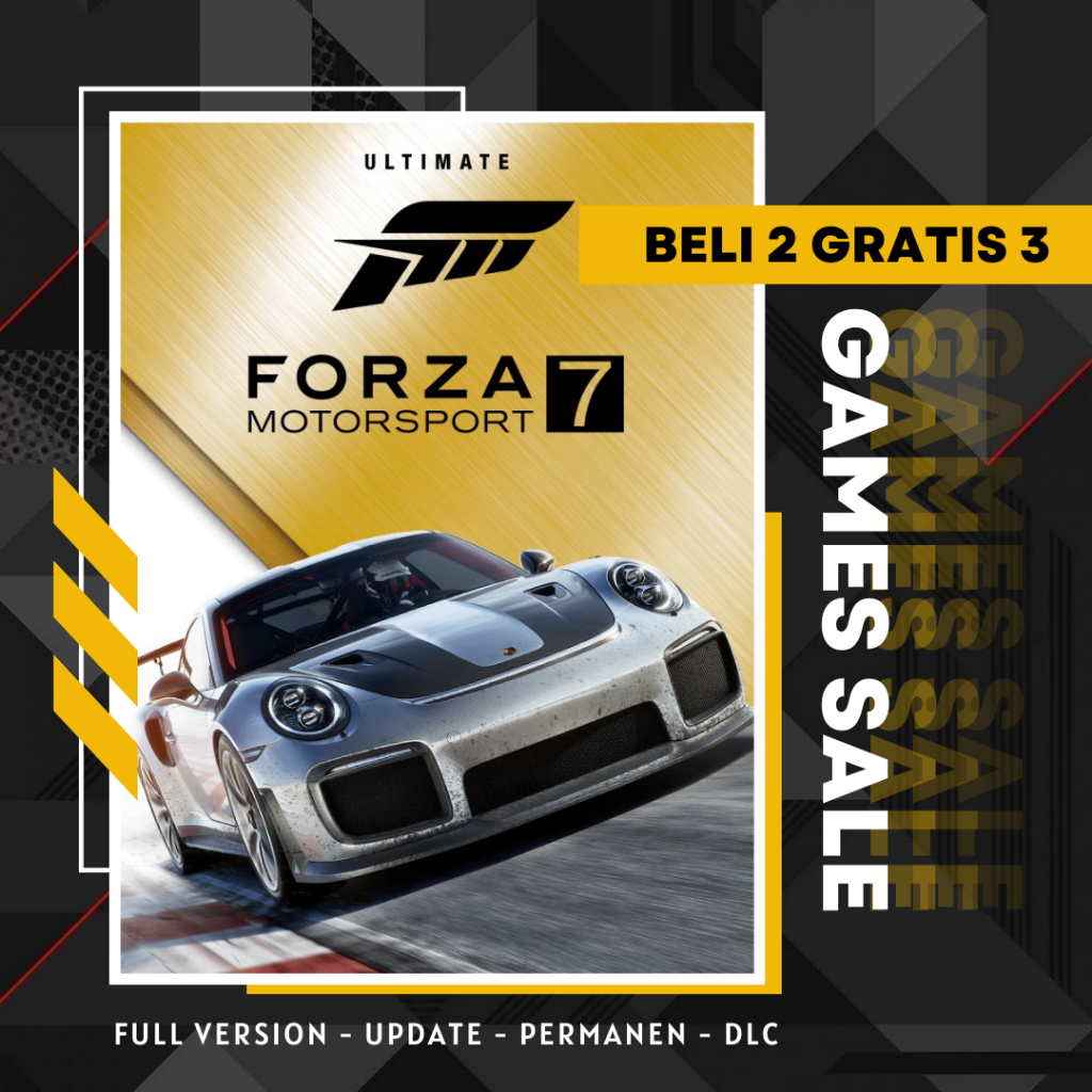 FORZA MOTORSPORT 7 ULTIMATE EDITION - GAME PC - GAME LAPTOP - PC GAMES