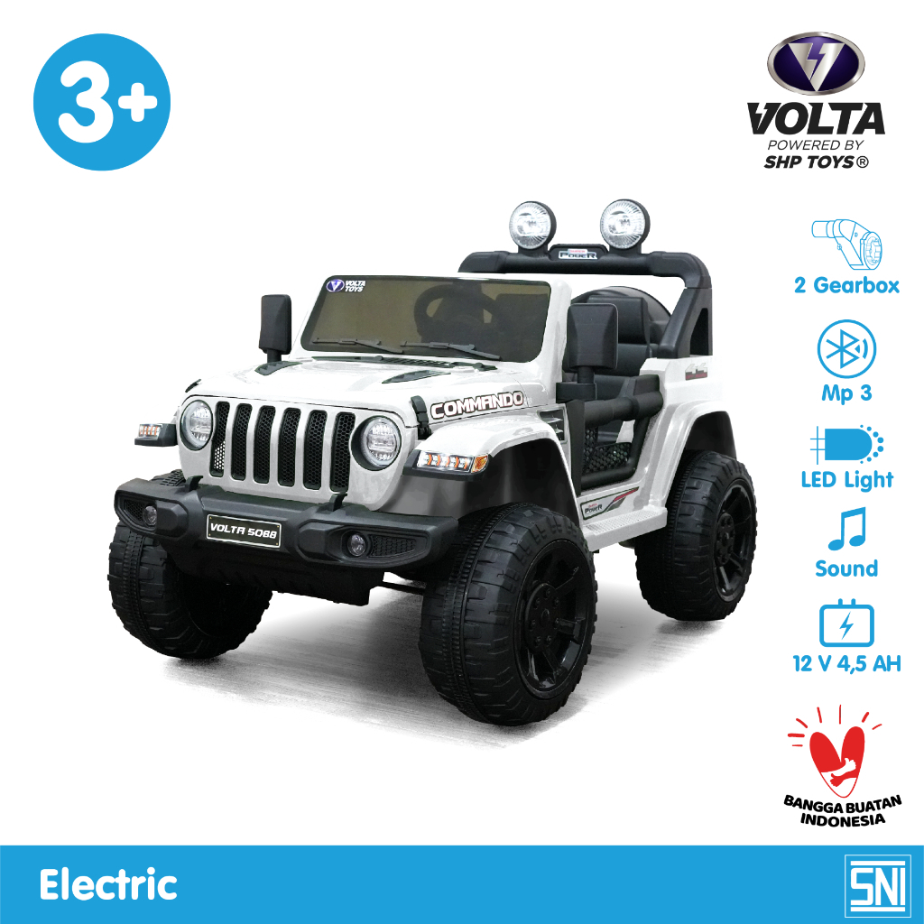 Commando Lite Volta 5088 Toys by SHP TOYS Mainan Mobil Aki Remote Control SHPTOYS maenan remot kontr