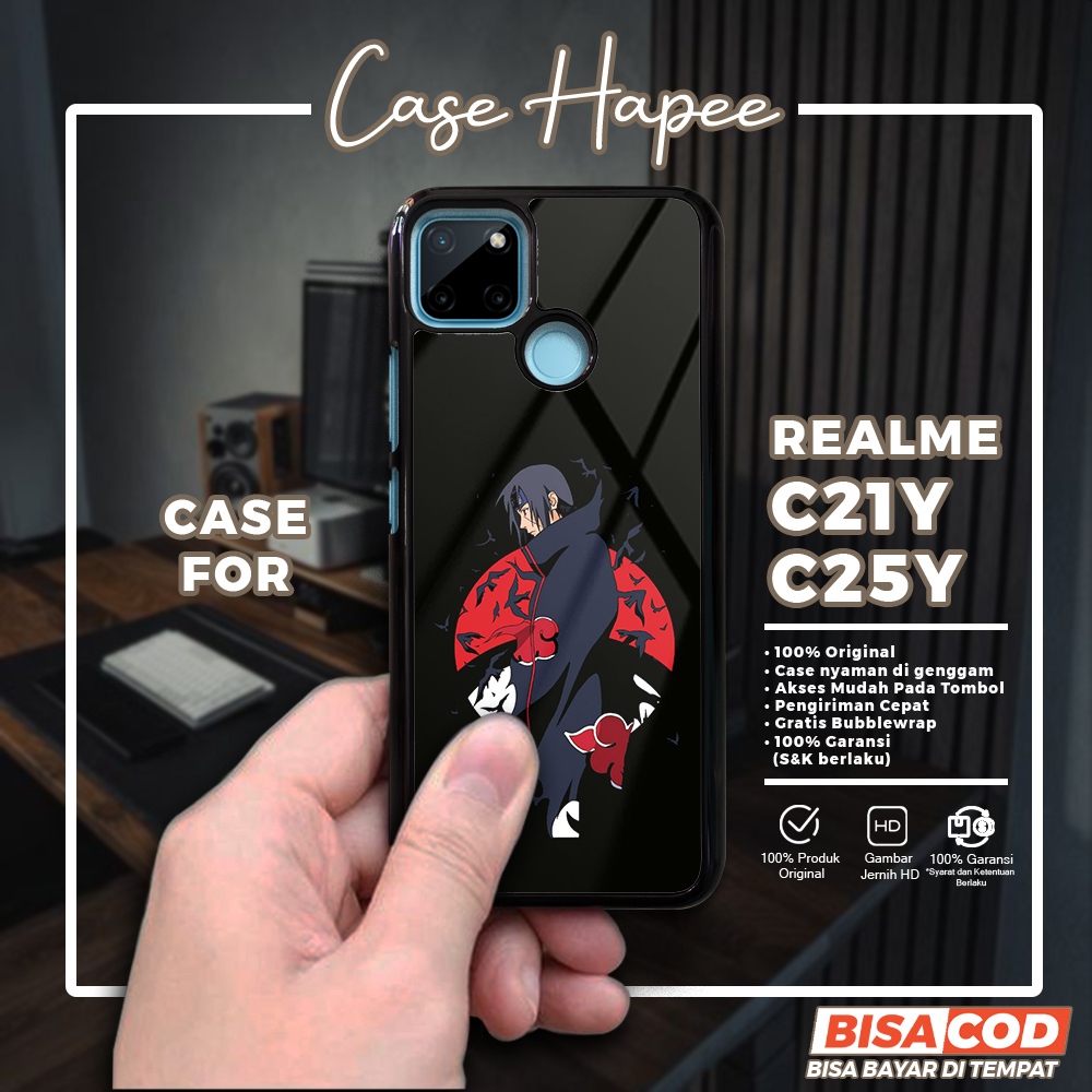 Case Realme C21Y C25Y Casing Realme C21Y C25Y [UCHA] Casehapee Case Glossy Case Aesthetic Custom Cas