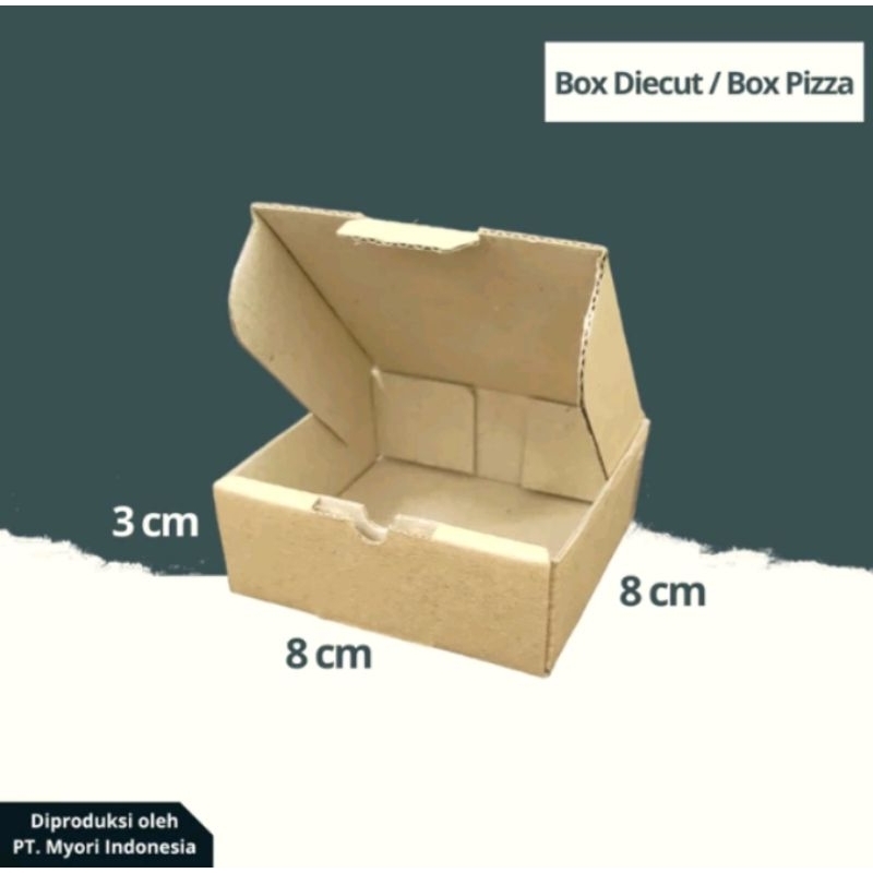 

dus packing die cut/dus packing/tambahan dus packing 8x8x3cm