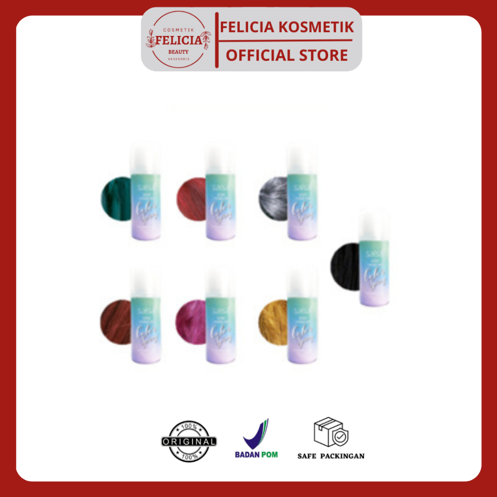 SALSA HAIR COLOR SPRAY | Semir rambut semprot