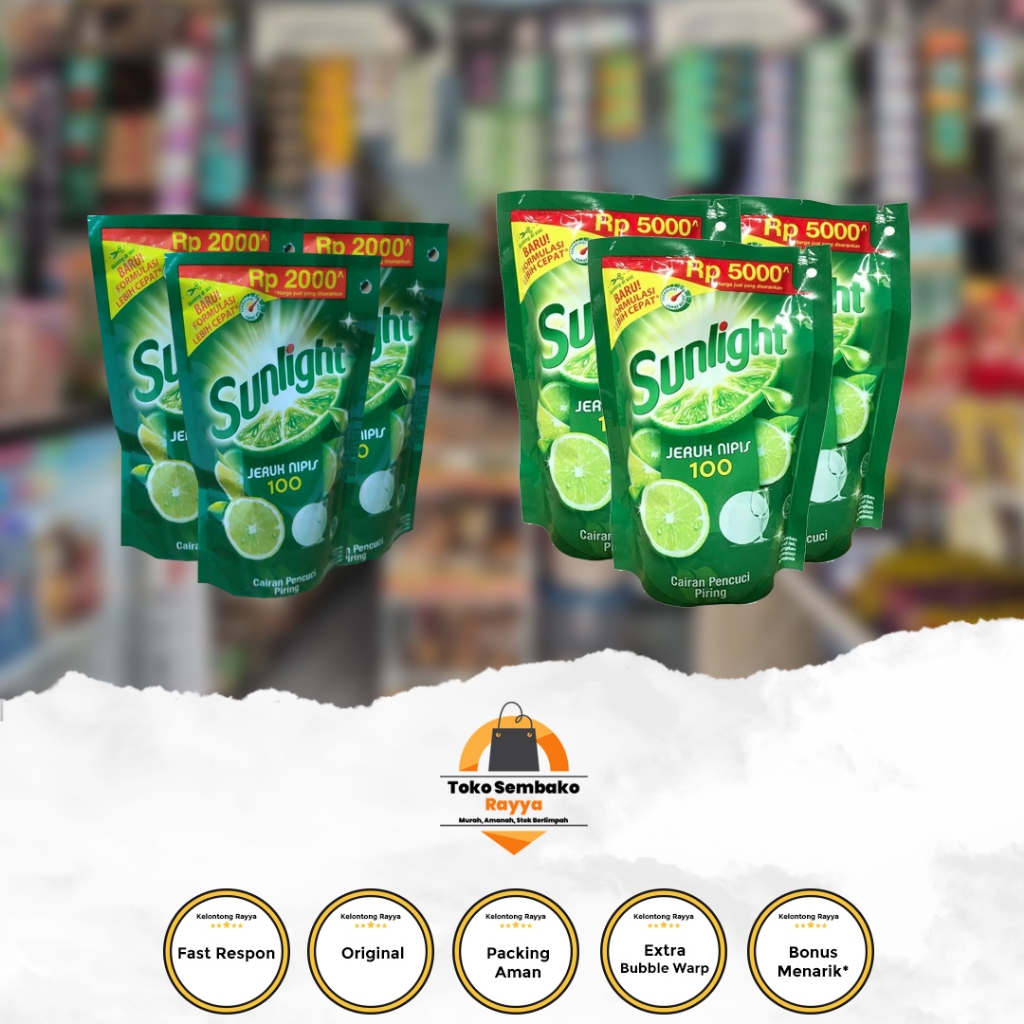 SUNLIGHT SABUN PENCUCI PIRING | ECER DAN GROSIR