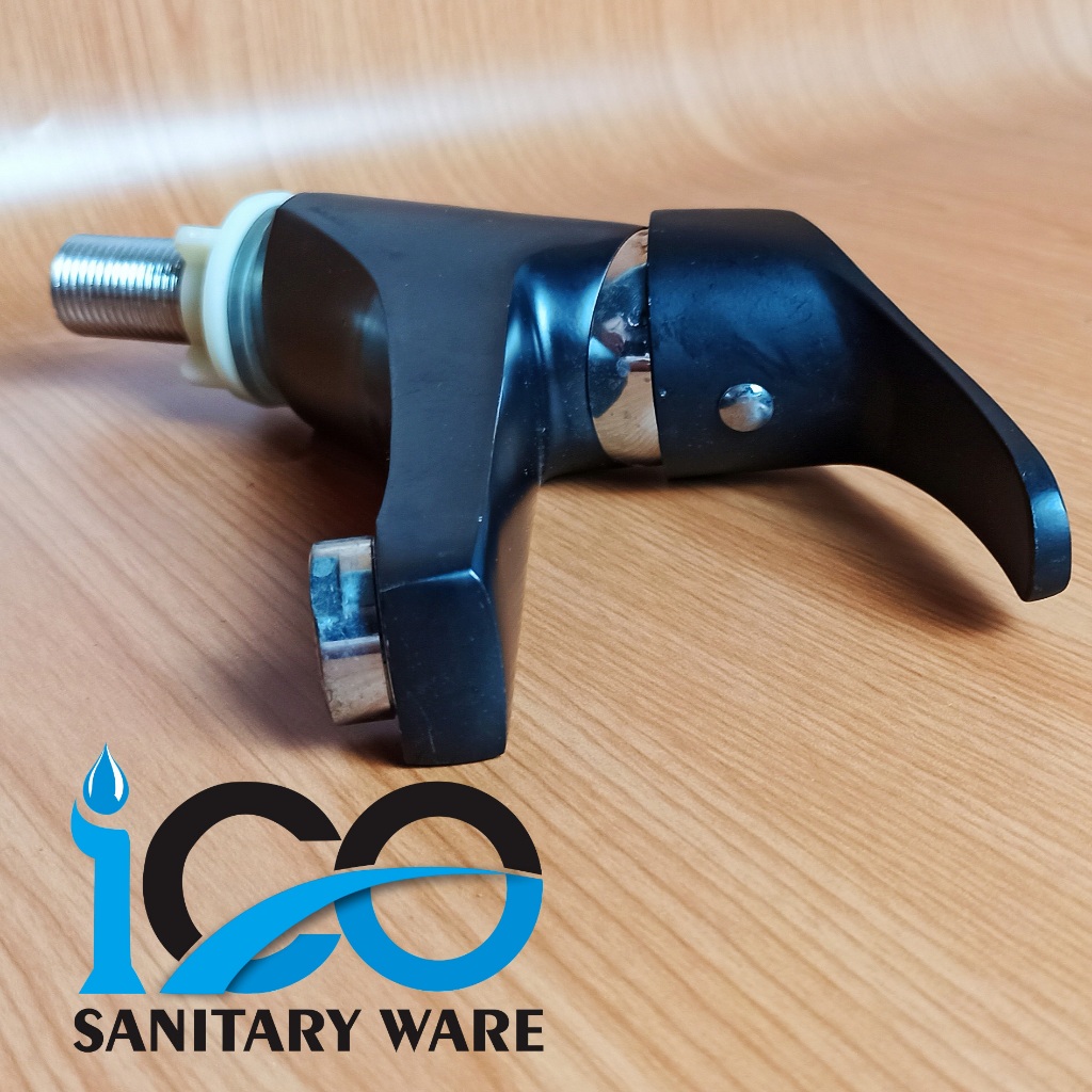 kran wastafel, kran cuci tangan, kran hitam cuci tangan, kran tanam wastafel