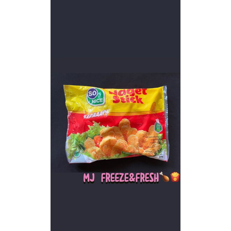 

So nice chicken Nugget stick 500gr