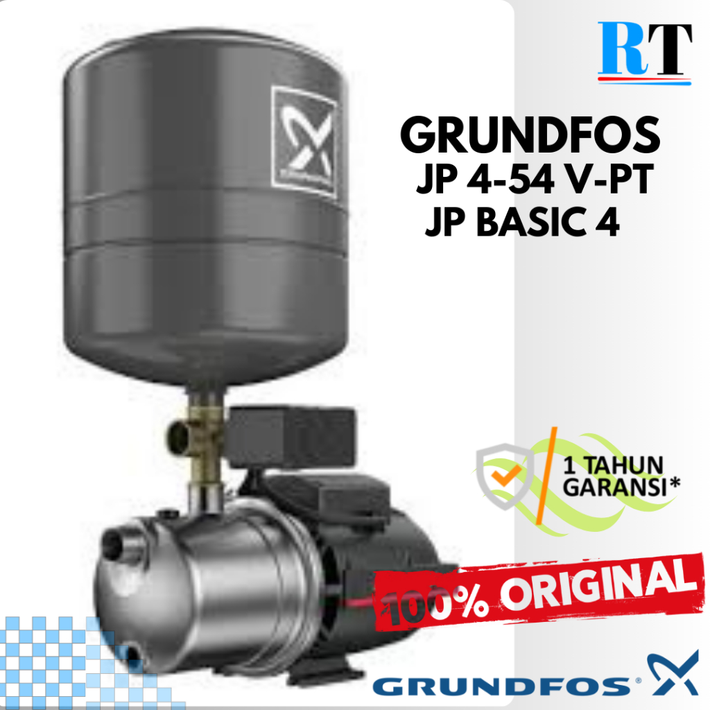 MESIN PUMP GRUNDFOS JP 4-54 V-PT JP BASIC 4 (POMPA SEMIJET)