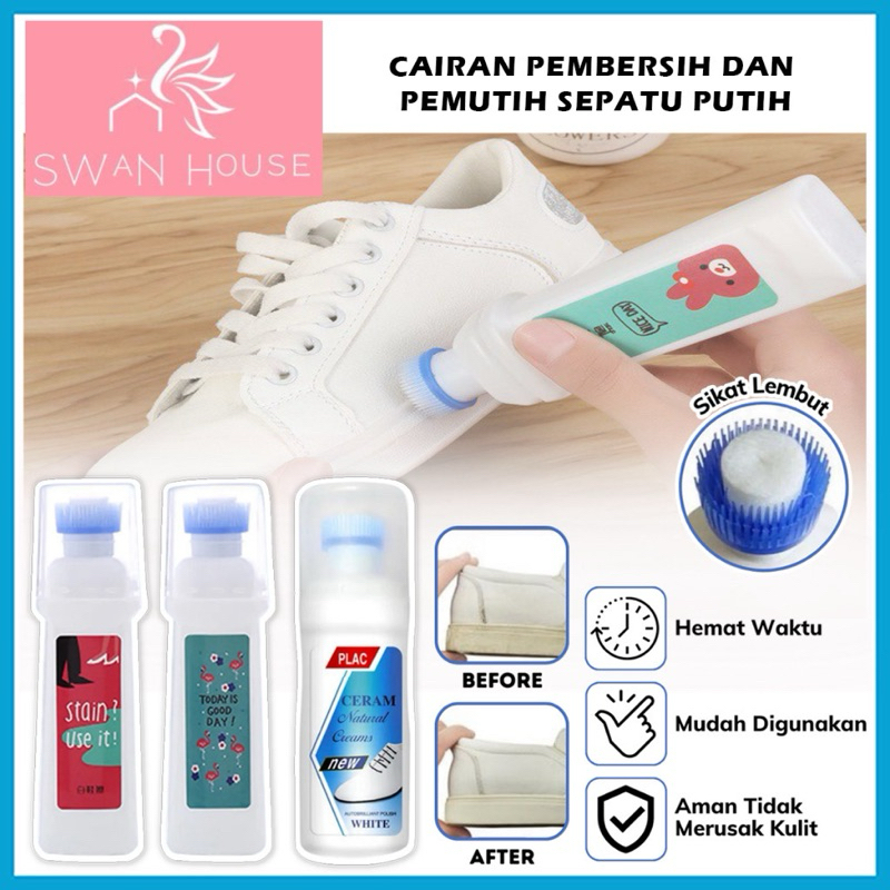 Cairan Pembersih Sepatu Generasi 2 / Pembersih Sepatu New Generation / Pemutih Sepatu SH K42