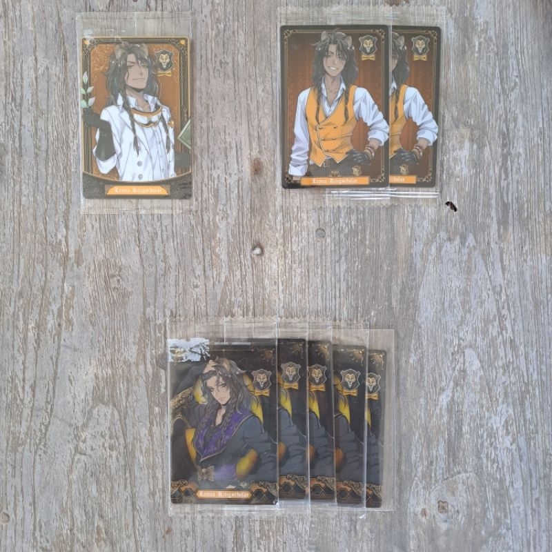 [READY] TWISTED WONDERLAND Metal Wafer Card Leona Kingscholar