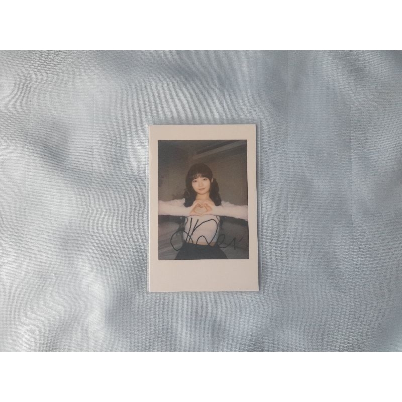 ive polaroid rei yizhiyu 3 i've mine round 3 r3 yzy photocard pc pob benefit pola