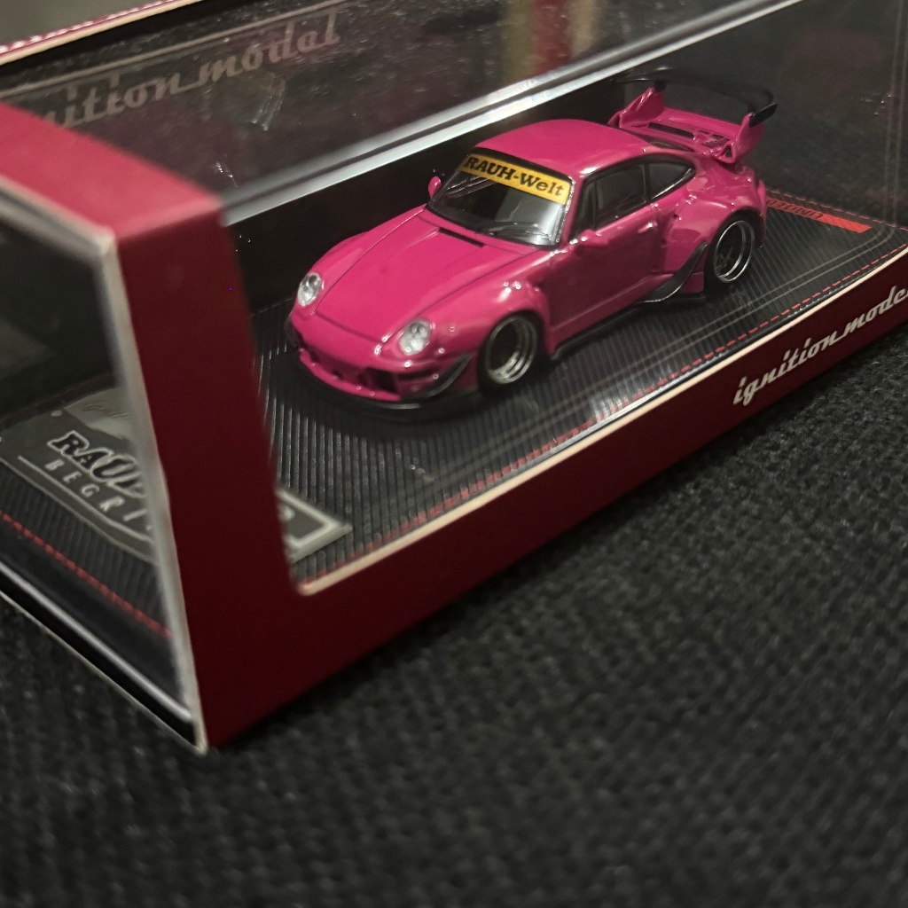 Ignition Model 1/64 RWB 993 Pink Porsche IG2153 Diecast Miniscale
