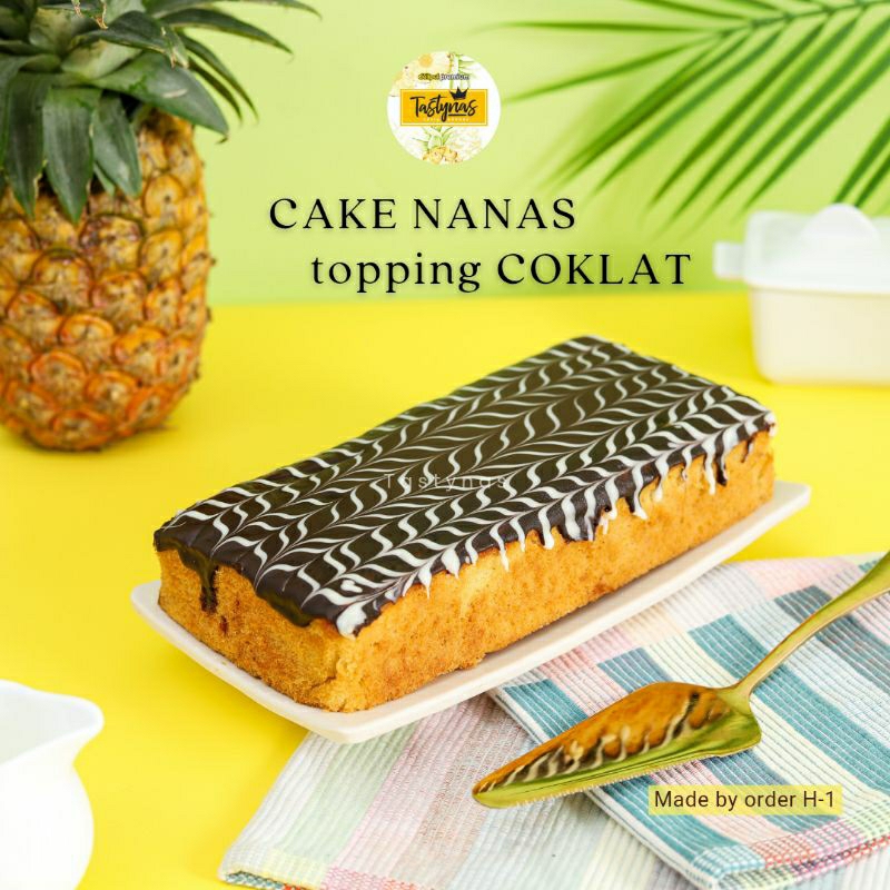 

Delipel Cake Nanas Topping Coklat