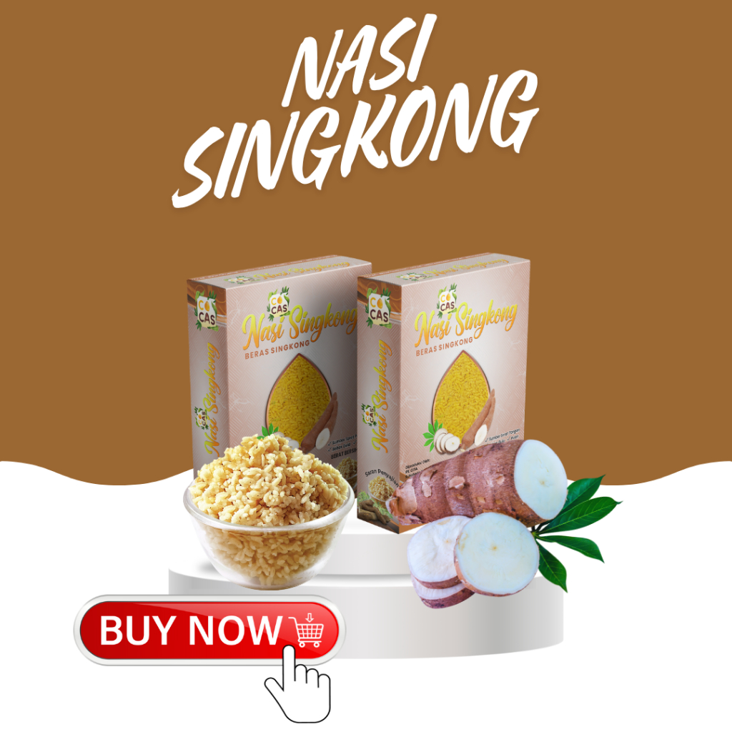 

Beras Singkong Premium Kemasan [1Kg]