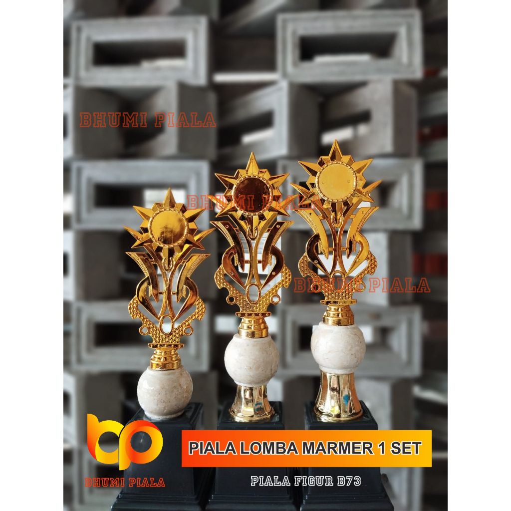 Piala Lomba 1 SET Marmer Bola SEALER PIALA / Piala Lomba 1 SET Ring - Marmer Bola