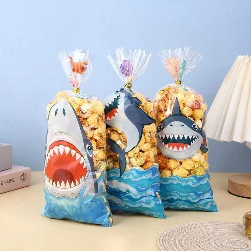 

(10PCS ) ( KECIL ) PLASTIK BINGKISAN SNACK ULANG TAHUN MINI/PLASTIK COOKIES HADIAH