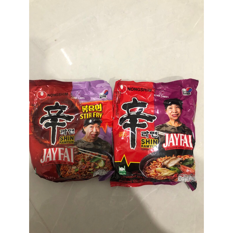 

SHIN RAMYUN JAYFAI // STIRFRY // TOMYAM FLAVOR // BKK BANGKOK